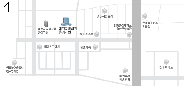 홍성지원 찾아가는 길