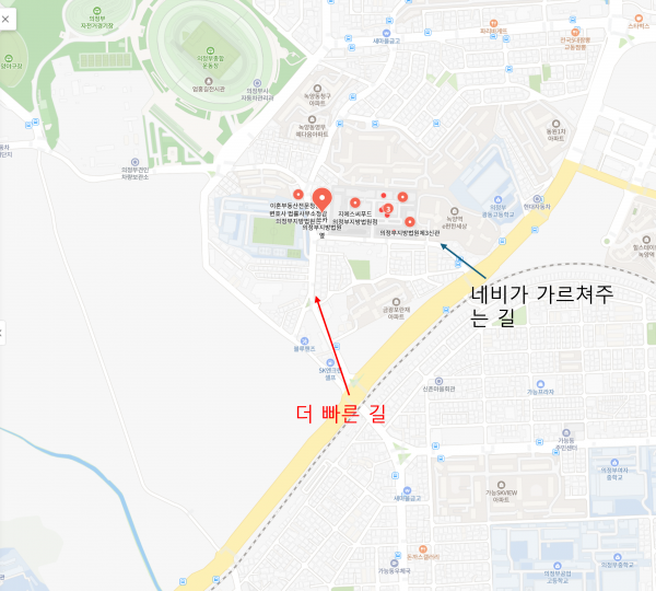 의정부지방법원 빠른 길